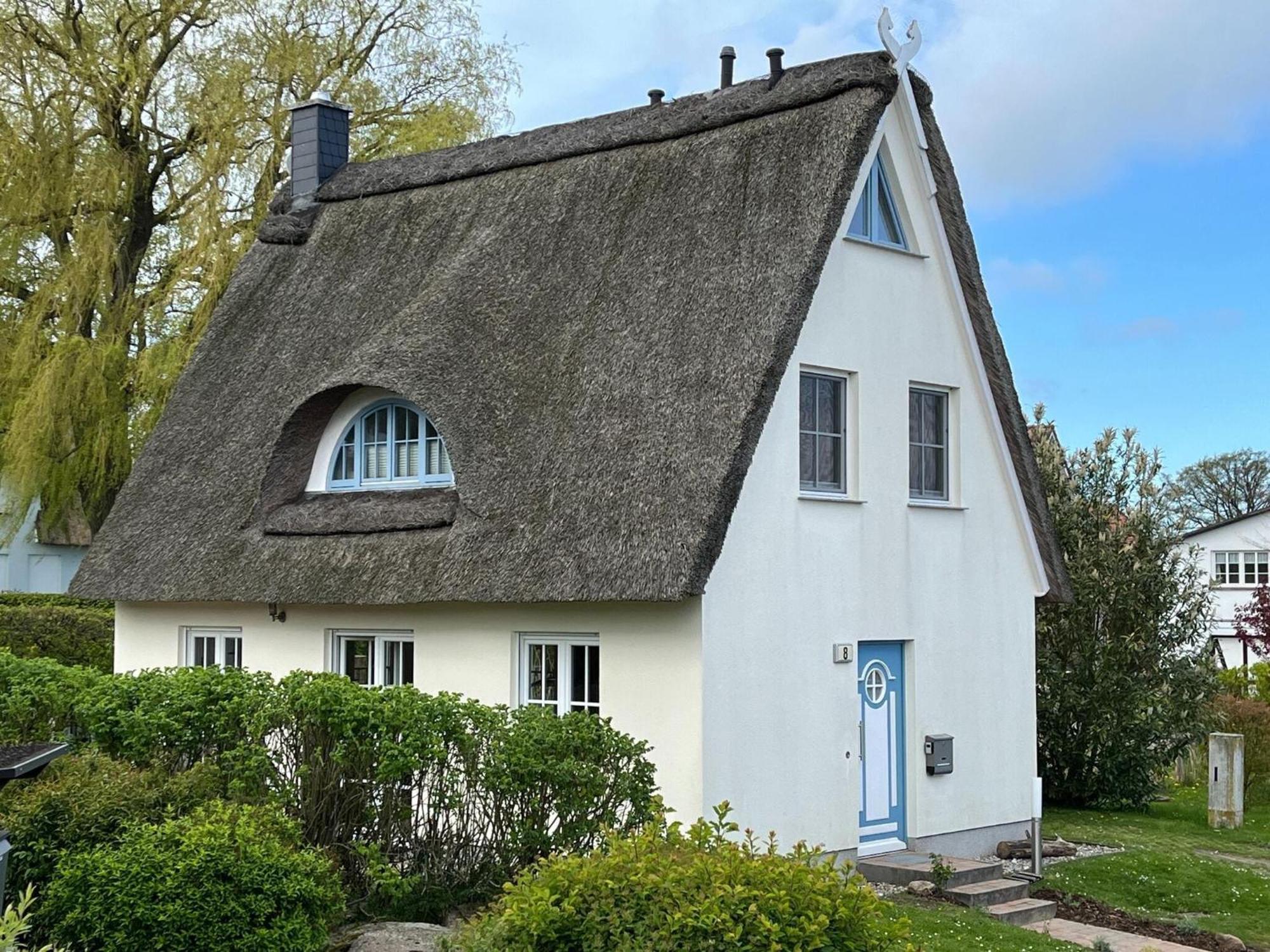 Reetdachhaus Mit Eigenem Strandkorb In Wohlenberg An Der Ostsee Exteriör bild